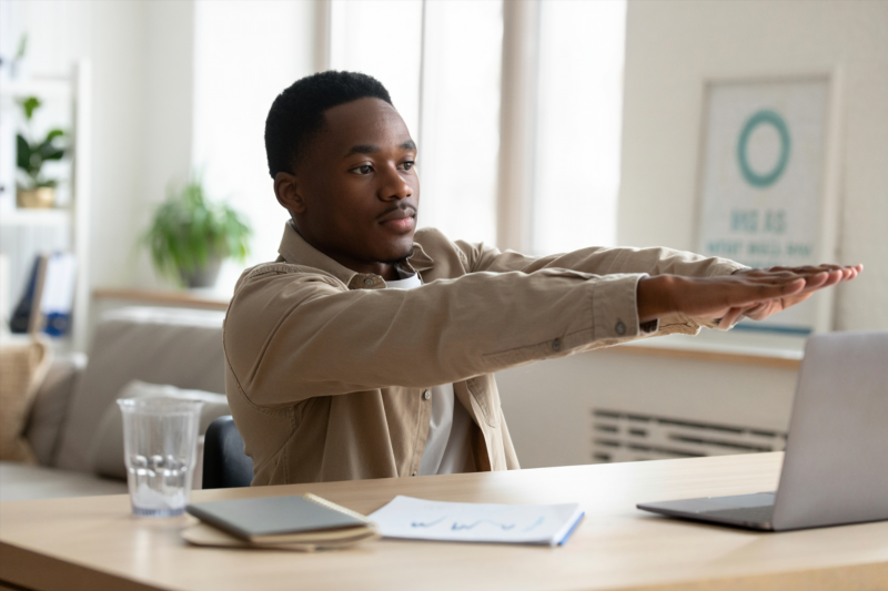 Office Yoga Postures to Relieve Tension and Improve Posture